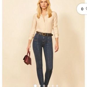 Reformation Misa High And Skinny in Sava Wash